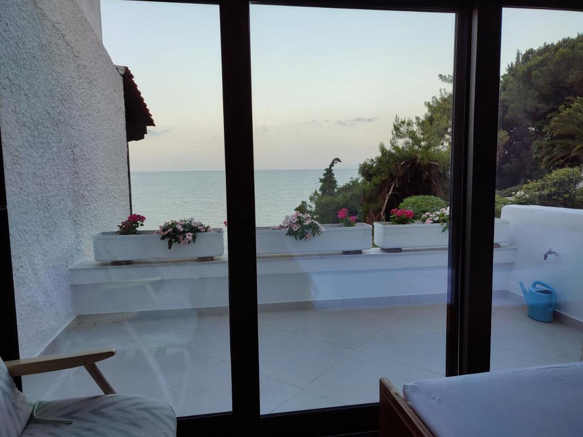 Beach House Emme Palaiontsiflikion Bagian luar foto